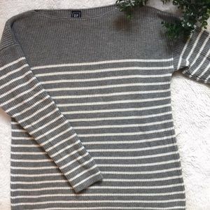 GAP Striped Sweater with Merino Wool